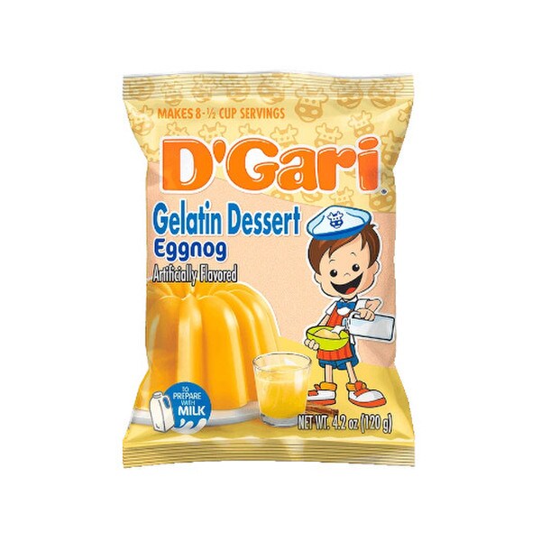D'GARI GELATIN ROMPOPE EGG NOG